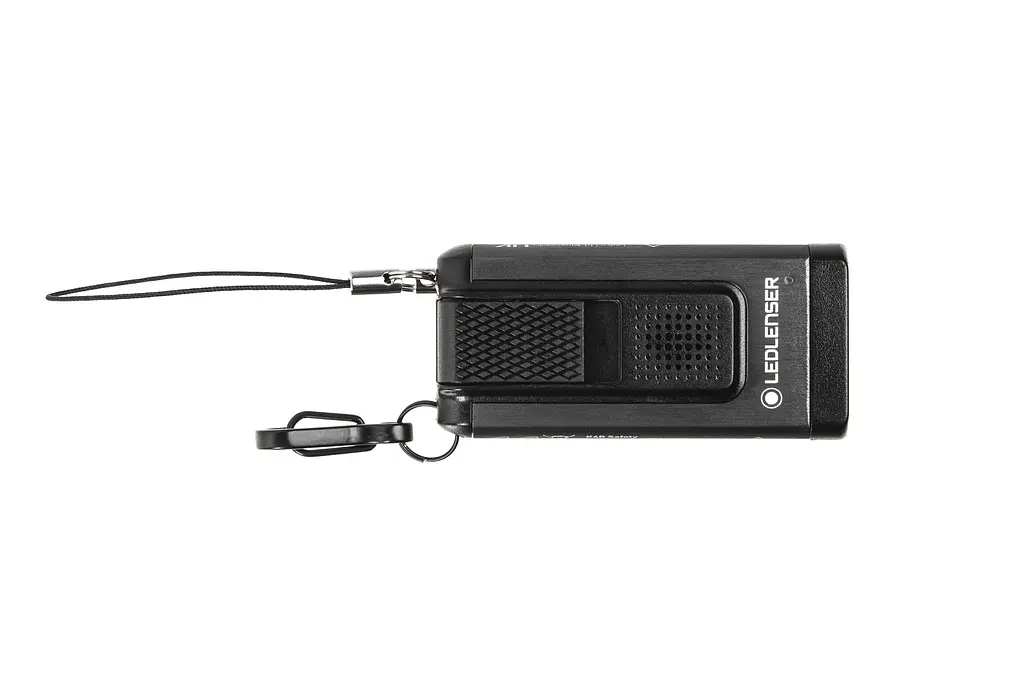 Фонарь-брелок Ledlenser K6R со звуковой сигнализацией заряжается 400/200/20 Gray Safety - фото 3
