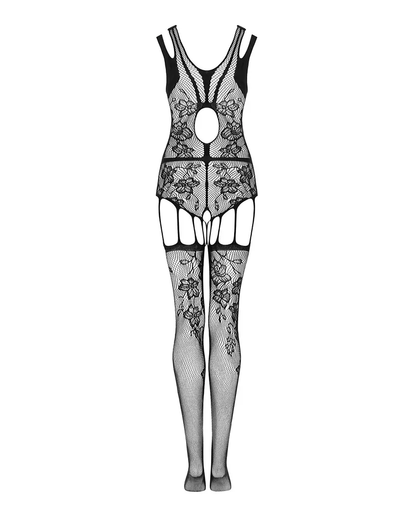Бодістокінг Obsessive Bodystocking F239 S/M/L, з доступом - фото 4