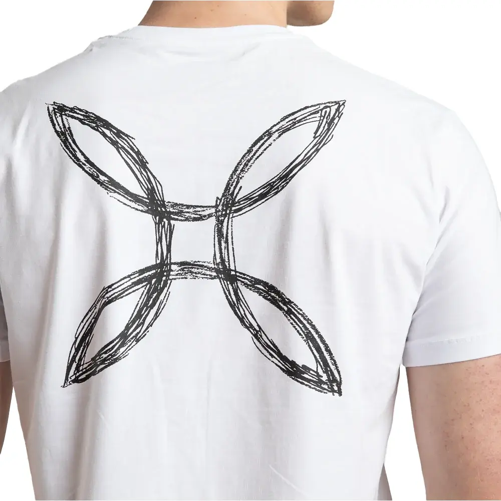Футболка Montura Pencil Logo T-Shirt 3XL White - фото 4