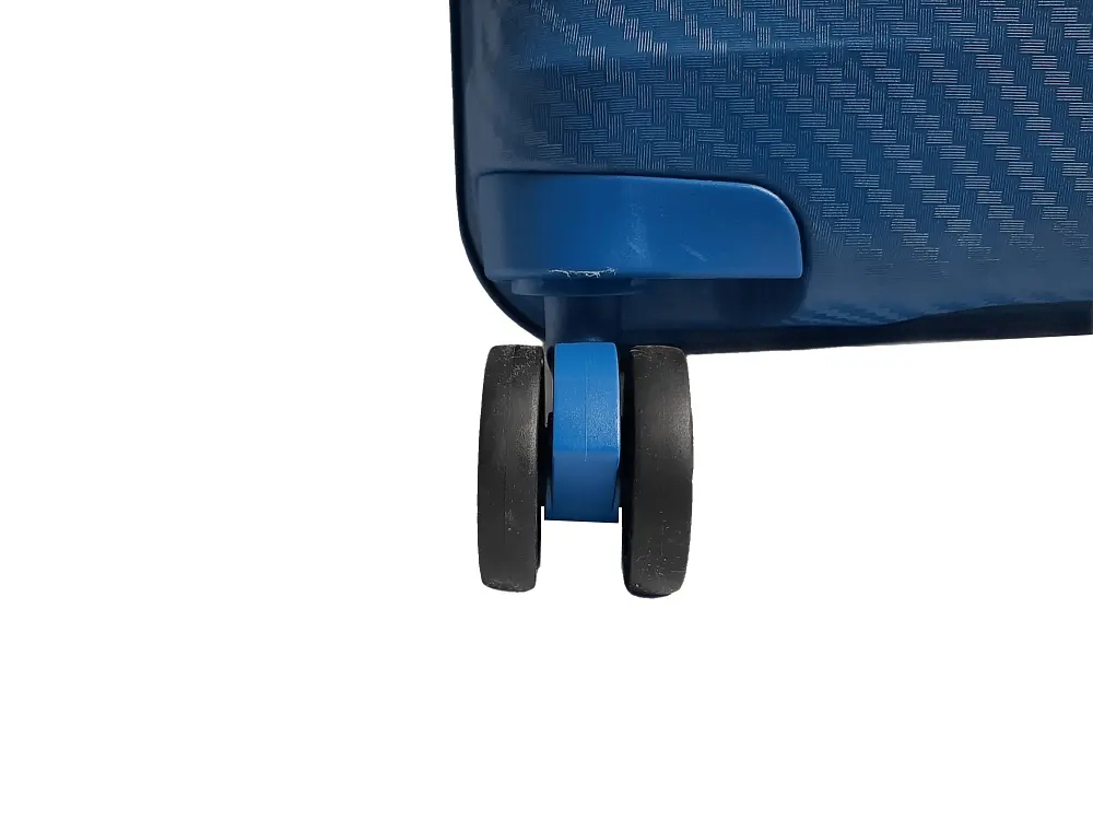 Валіза дорожня Гігант (XL) Поліпропілен Airtex 242 115л 76,5x52,5x33см Синій (Blue) - фото 8
