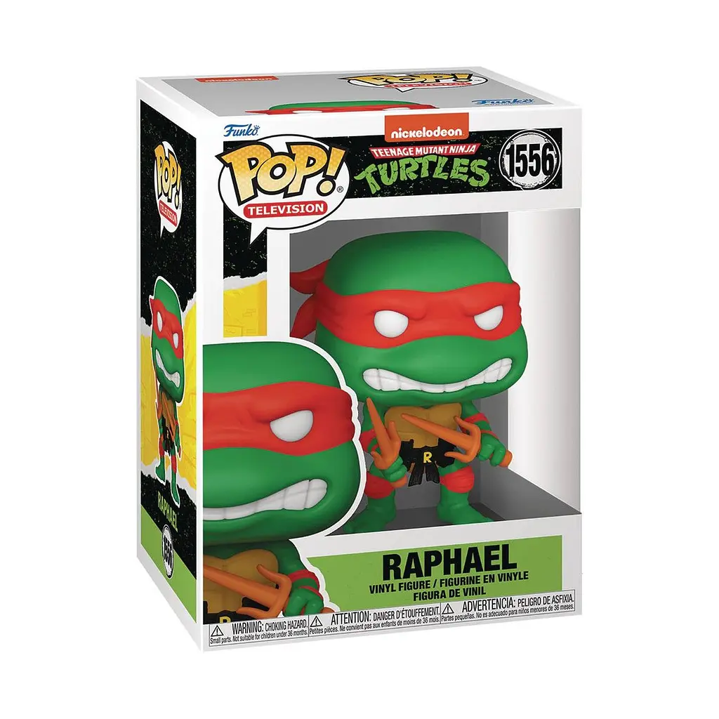 Фігурка Funko Pop Черепашки-ніндзя Рафаель TMNT Raphael 10 см FP TMNT R 1556 - фото 3