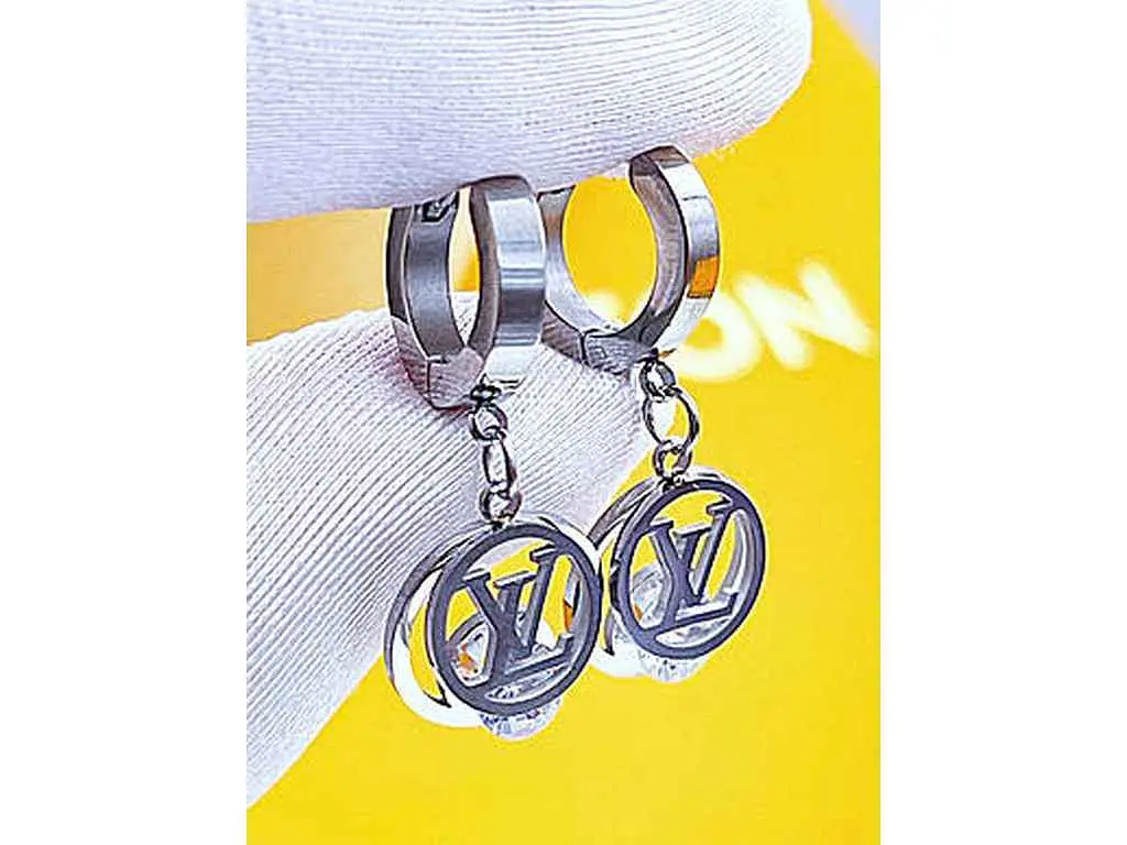 Сережки Stainlees Steel 980 - фото 2