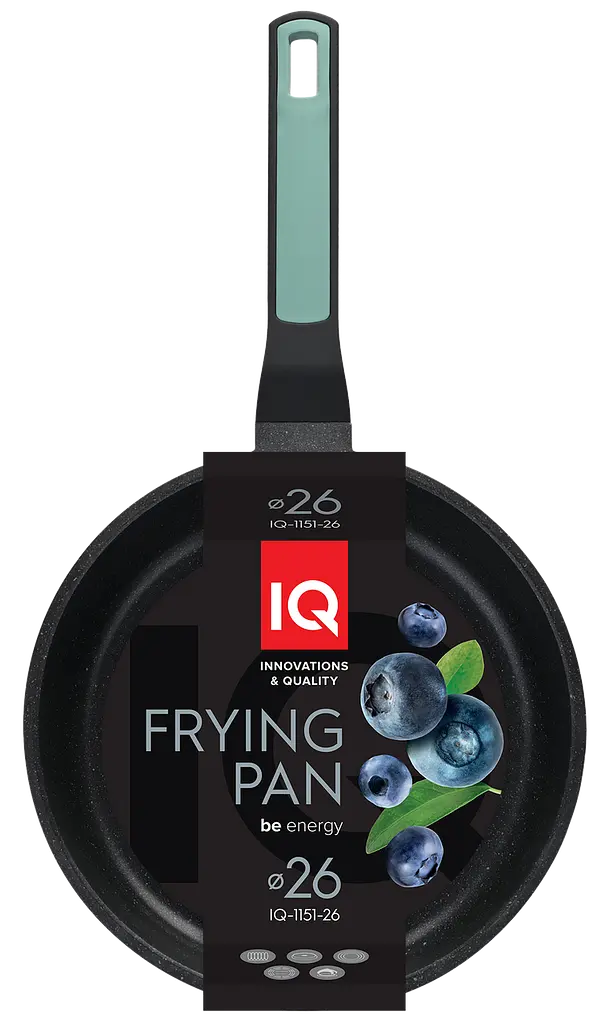 Сковородка IQ Be Energy глубокая 26 см (IQ-1151-26) - фото 2