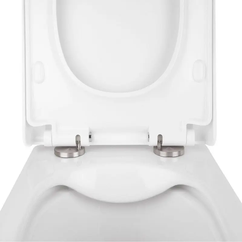 Набор Qtap инсталляция 3 в 1 Nest QT0133M425 с панелью смыва линейной QT0111M08V1384W + унитаз с сиденьем Tern QT1733052ERW, Белый - фото 6