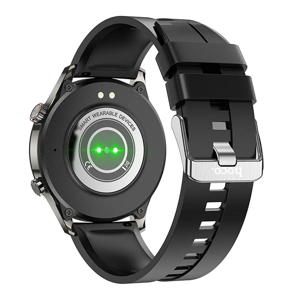 Смарт годинник Hoco Y7 Pro Smart Watch IP67 Bluetooth V5.0 240mAh Grey - фото 2