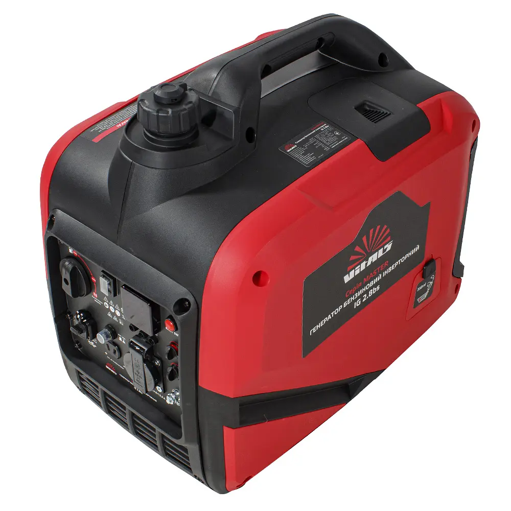 Генератор бензиновий інверторний Vitals Master IG 2.8bs (213520) - фото 8