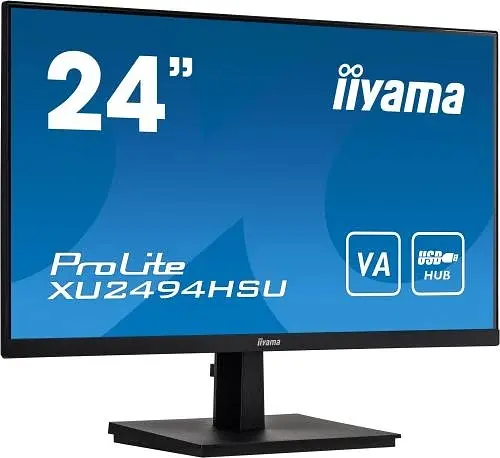 Монітор Iiyama 23.8" ProLite XU2494HSU-B1 Black 2x2 Вт teh0020236 - фото 2
