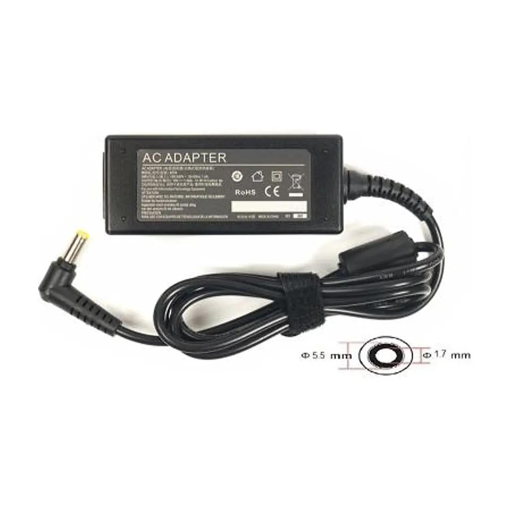 Блок живлення до ноутбуку PowerPlant ACER 220V, 19V 30W 1.58A (5.5*1.7) (AC30F5517)