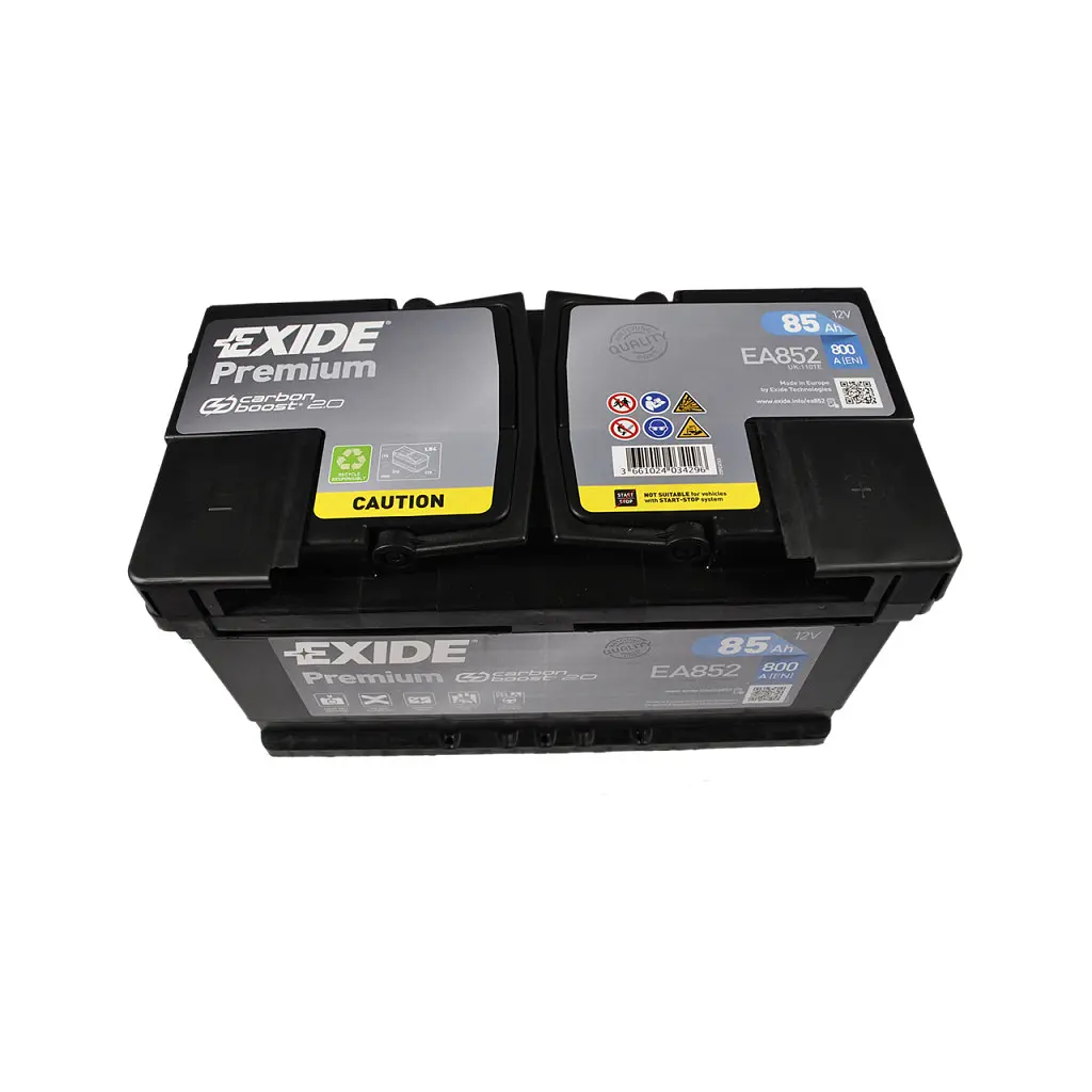 Акумулятор автомобільний EXIDE PREMIUM 85A (EA852) - фото 4