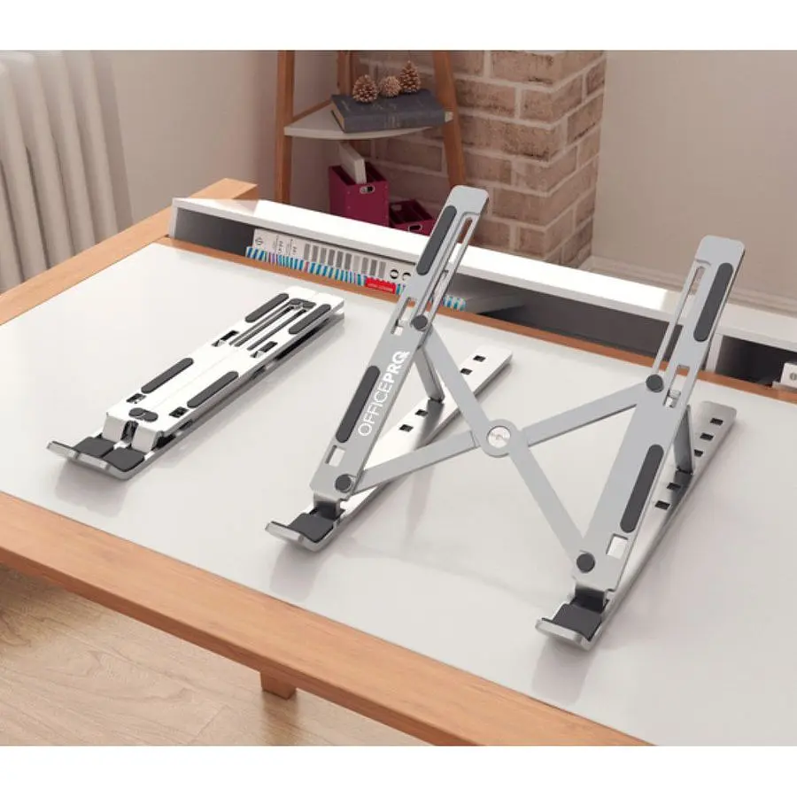 Подставка для ноутбука планшета OfficePro LS-320-S Alloy Aluminum Silver - фото 7