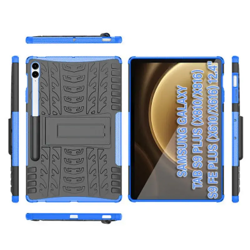 Чохол до планшета BeCover Samsung Galaxy Tab S9 Plus (SM-X810/SM-X816)/S9 FE Plus (SM-X610/SM-X616) 12.4" Blue (710763) - фото 9