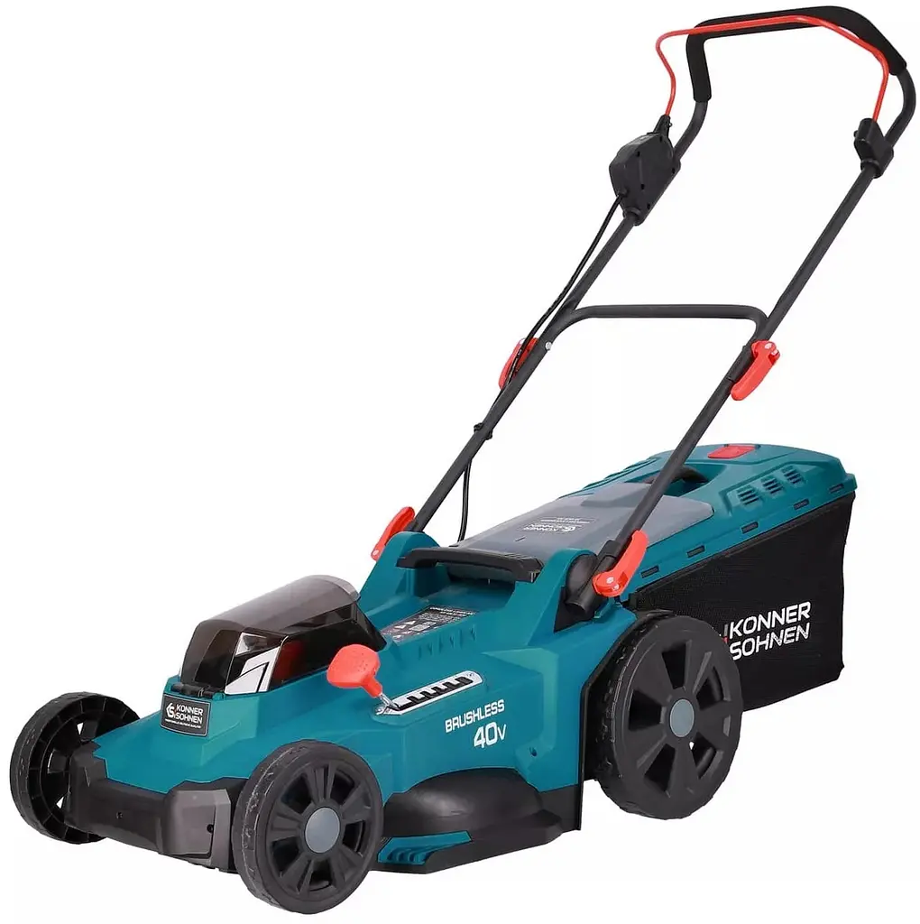 Konner & Sohnen Газонокосарка акумуляторна KS 43LM-40V 40В(20+20) акб 2x4А·рік 43см 50л 25-75мм 15.5кг - фото 8