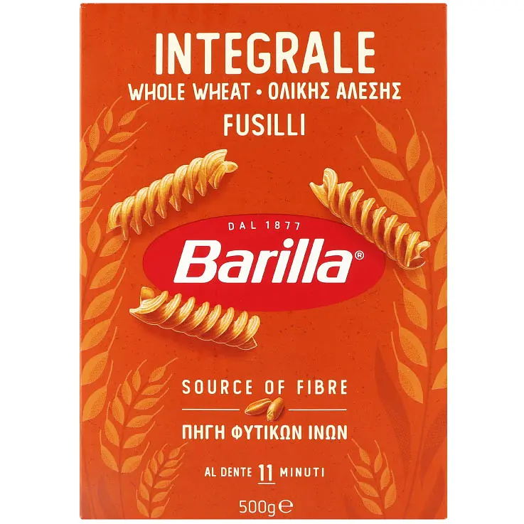 Макаронні вироби Barilla Integrale Fusilli 500 г - фото 4