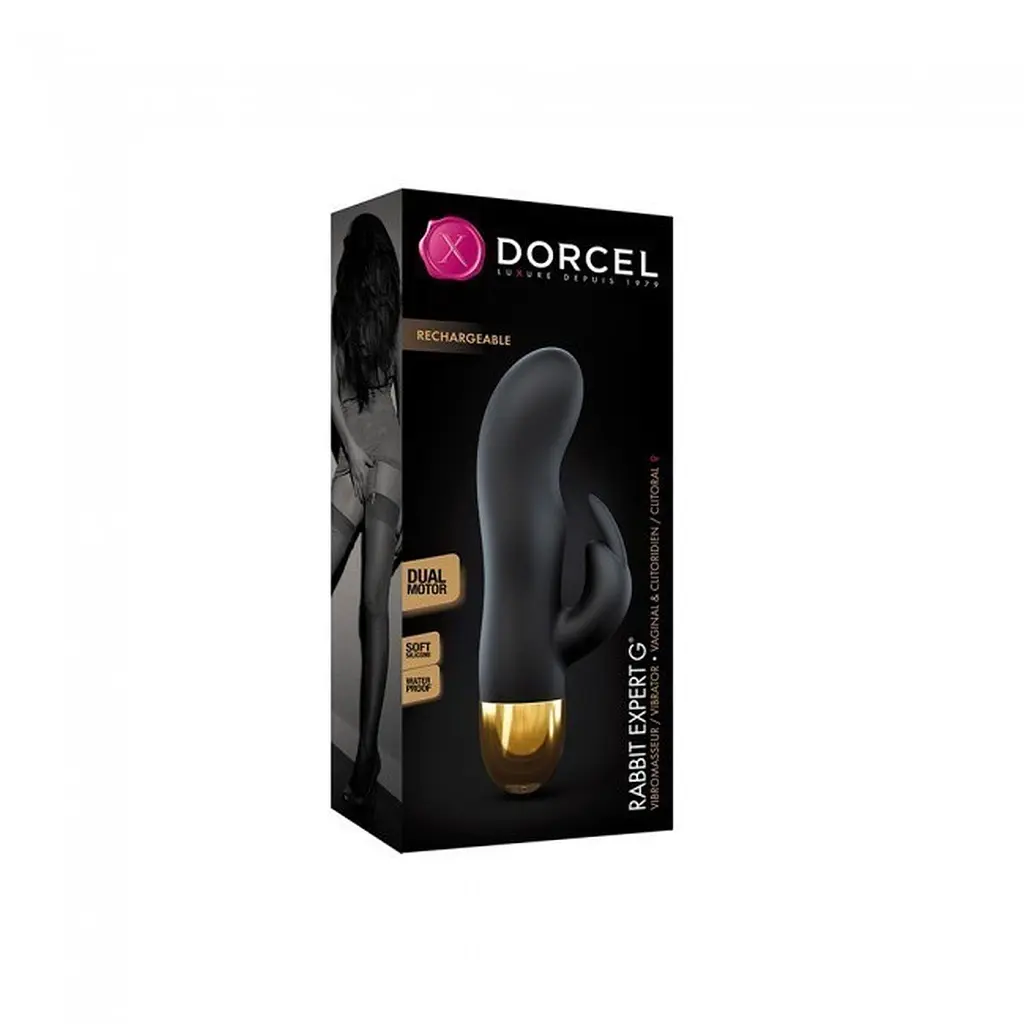 Вибратор-кролик Dorcel Expert G 19 см черный - фото 3