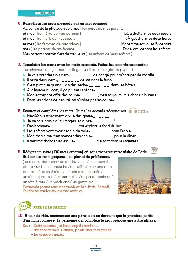 100% FLE B1 Grammaire essentielle du français Livre + didierfle.app - фото 6