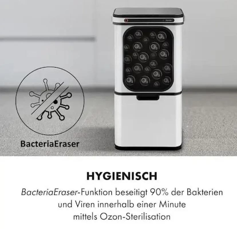 Бак для мусора Klarstein Touchless Ultraclean (10035084) - фото 5