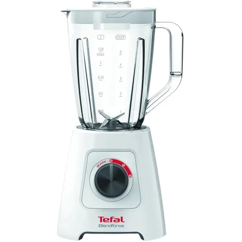 Блендер стаціонарний Tefal Blendforce 600 Вт чаша 1250 мл білий (BL420131) - фото 2