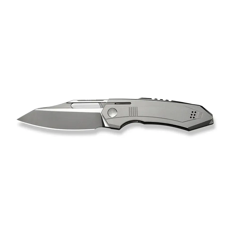 Ніж складаний туристичний Weknife Bogey (9.3 см) Bohler M390 / Titanium сірий - фото 8