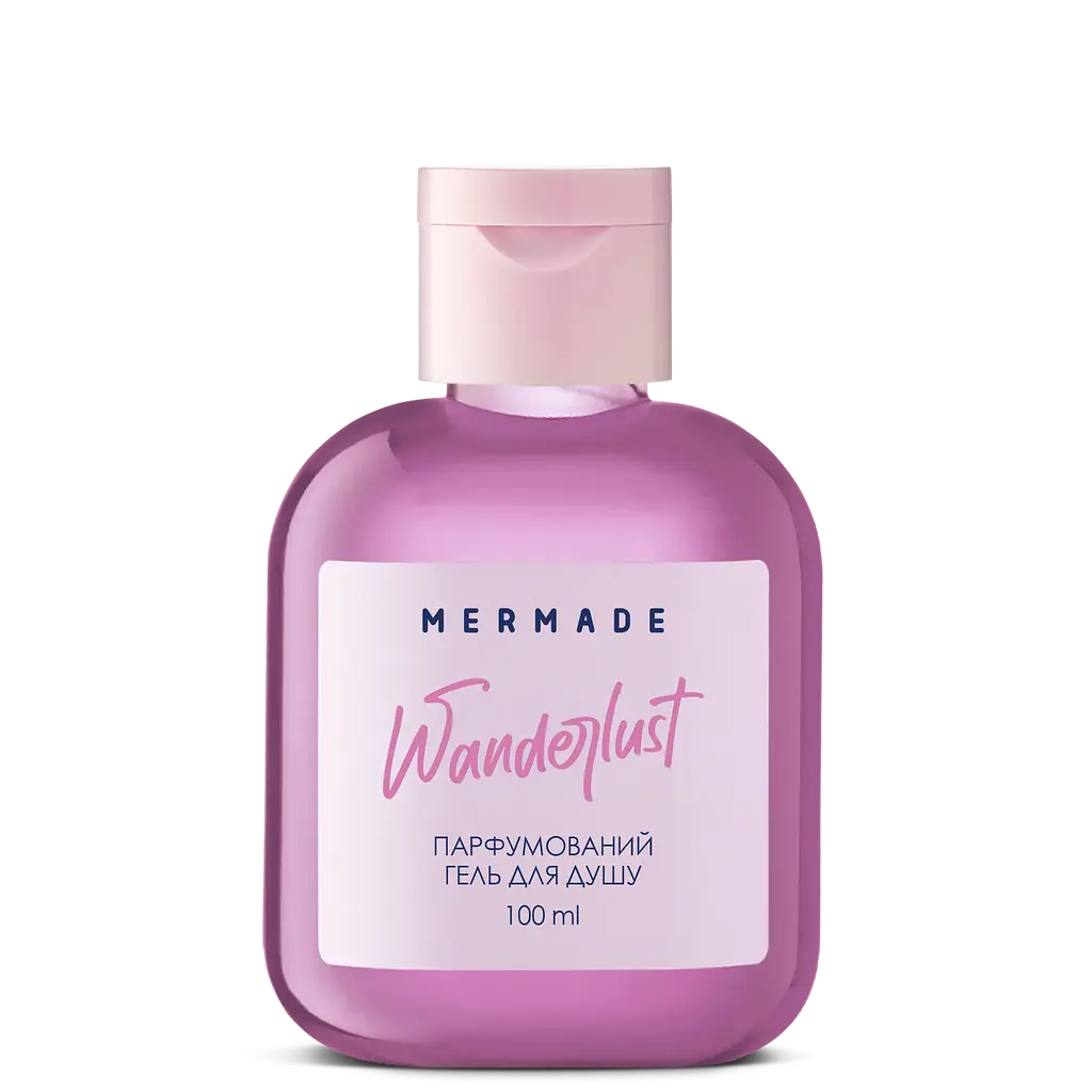 Набір Mermade Wanderlust Body Care: лосьйон для тіла 100 мл + гель для душу 100 мл + крем для рук 30 г + косметичка - фото 3