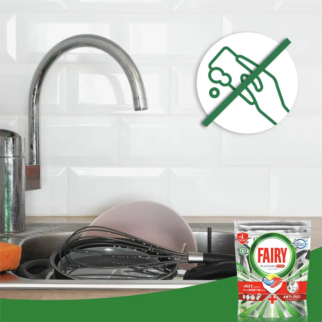 Таблетки для посудомийних машин Fairy Platinum Plus All in One Lemon 36 шт. (8001841956541/8700216236232) - фото 2