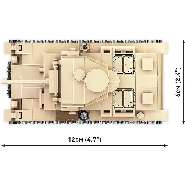 Конструктор Cobi Друга світова війна Танк Panzer III, 292 деталі (COBI-2712) - фото 5