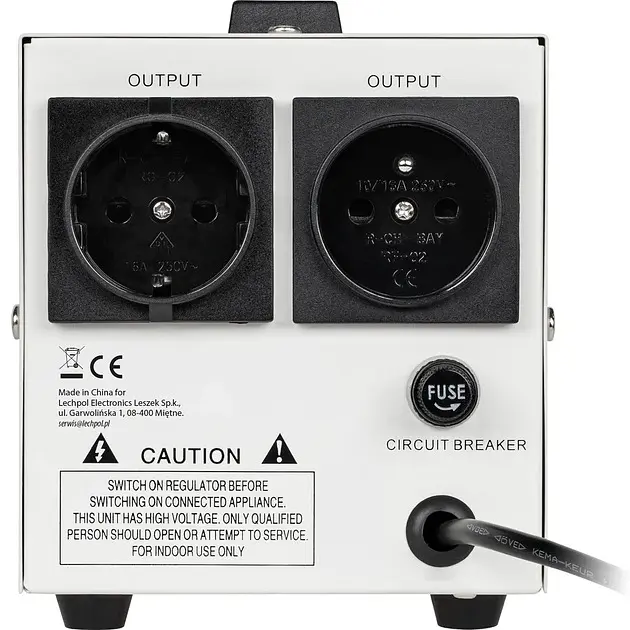 Стабілізатор напруги Kemot SER-500 500VA 150Vac-270Vac - фото 4