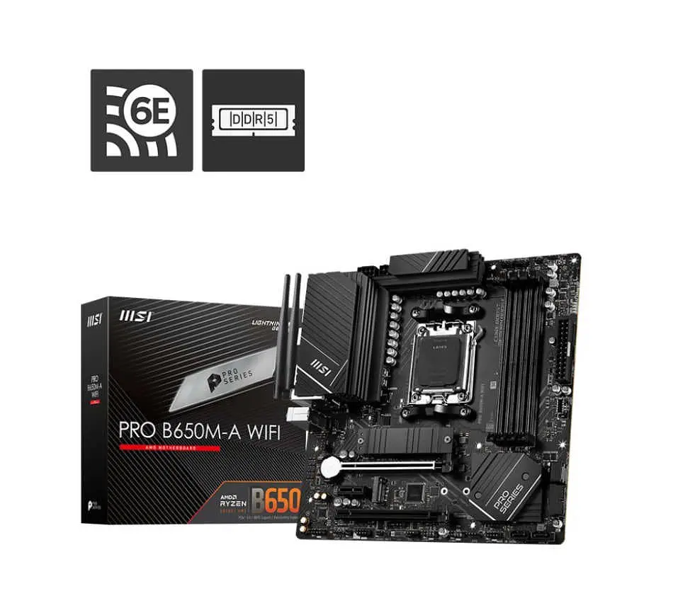 Материнская плата MSI PRO B650M-A WIFI (911-7D77-001) - фото 2