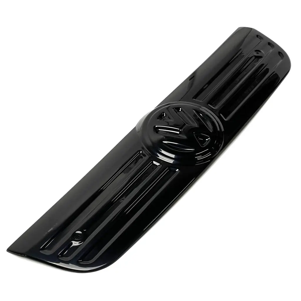 Зимова Накладка на решітку радіатора Volkswagen T5 2003-2009 Глянець (Voron Glass) - фото 4