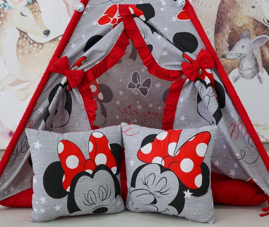 Вігвам для дівчинки Minnie style БОН БОН + кошик для іграшок - фото 6