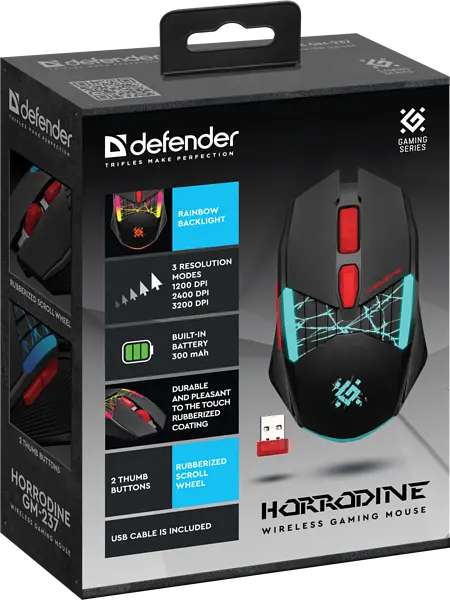 Мышь Defender Horrodine GM-237 (52237) - фото 6