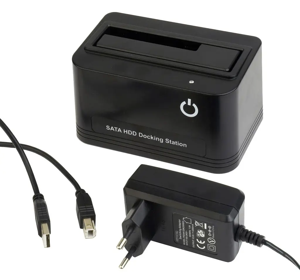 Зовнішня кишеня Gembird HD32-U2S-5, 2.5 \ 3.5 SATA HDD, USB 2.0 (HD32-U2S-5) - фото 2