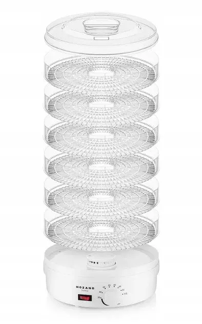 Сушка для овочів та фруктів Mozano Food Dehydrator white - фото 6