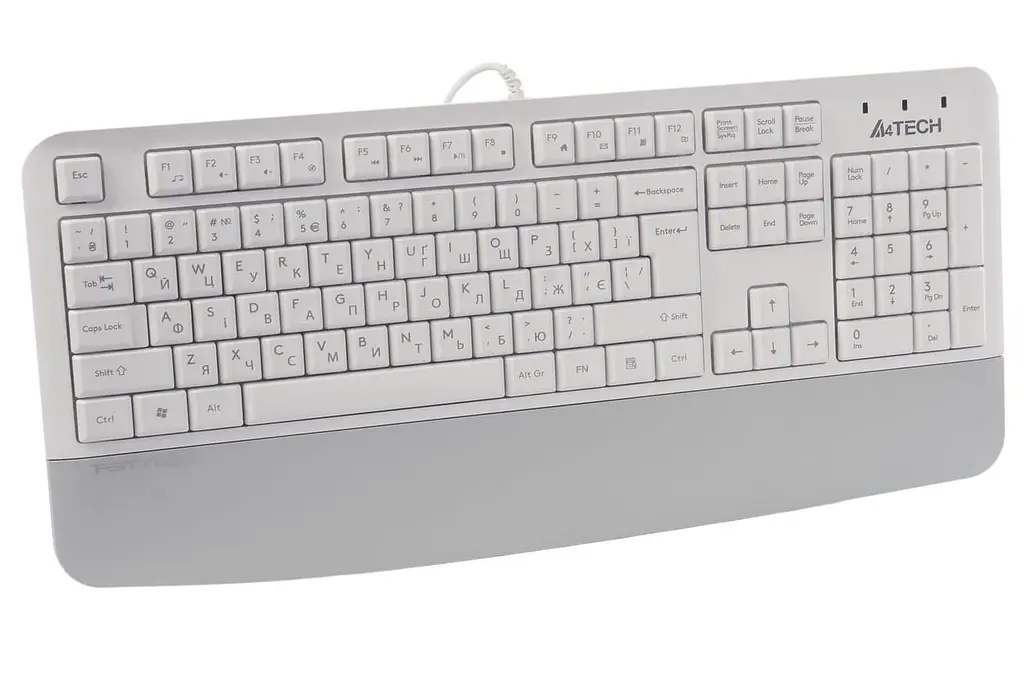 Клавиатура A4Tech Fstyler FK20 USB White (FK20 (White)) - фото 3