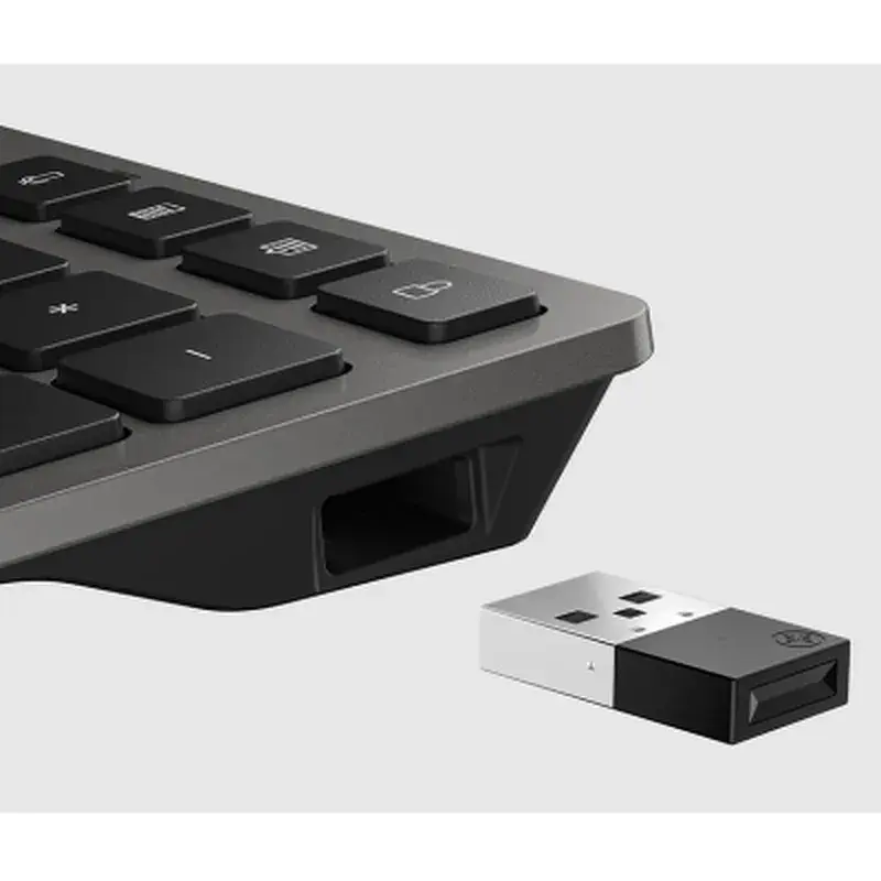Клавіатура HP 720 Multi-Device Rechargeable Wireless/Bluetooth UA Black (9T5B1AA) - фото 9