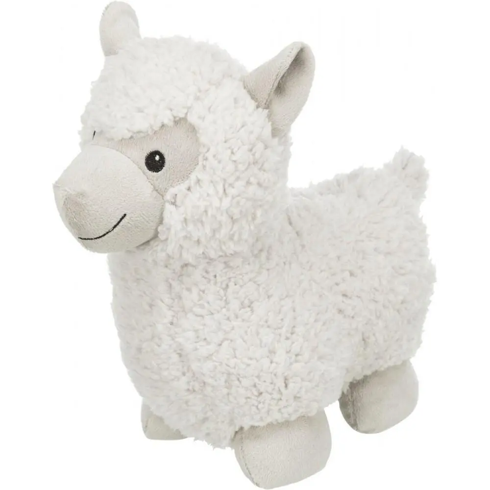 Игрушка Trixie Альпака Be Eco для собак со звуком 26 см плюш/полиэстер - фото 3