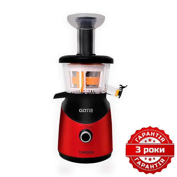Соковитискач шнековий Gotie GSJ-400R - фото 3