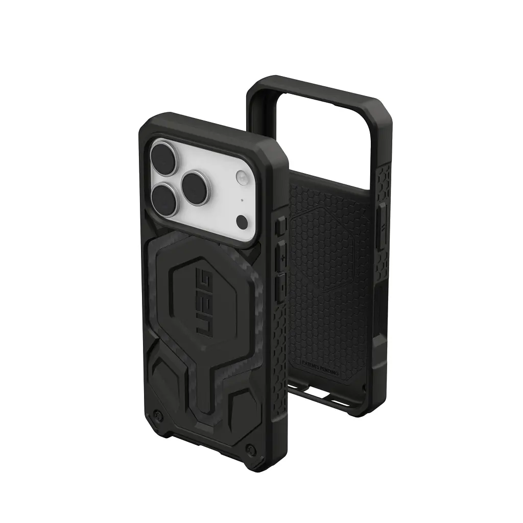 Чохол до мобільного телефона UAG iPhone 17 Pro Monarch Pro MagSafe Carbon Fiber (114513114242) - фото 6