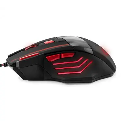Компьютерная мышка Esperanza MX201 Wolf red (EGM201R) - фото 2