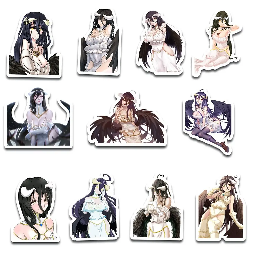 Стикерпак GeekLand Overlord Albedo 45 штук (SP OA 01) - фото 3