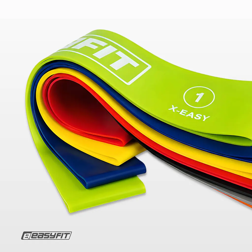 Резинки для фітнесу EasyFit набір з 7 штук - фото 4