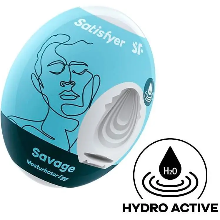 Мастурбатор-яйце Satisfyer Masturbator Egg Savage (SO5524) [96194] - фото 3
