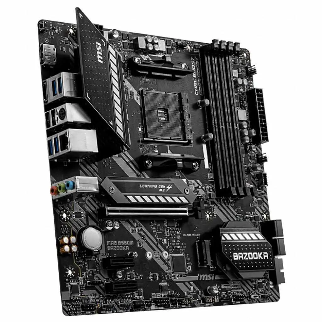 Материнська плата MSI MAG B550M Bazooka (MAG B550M Bazooka) (Socket AM4, AMD B550, Micro-ATX) Б/в - фото 3