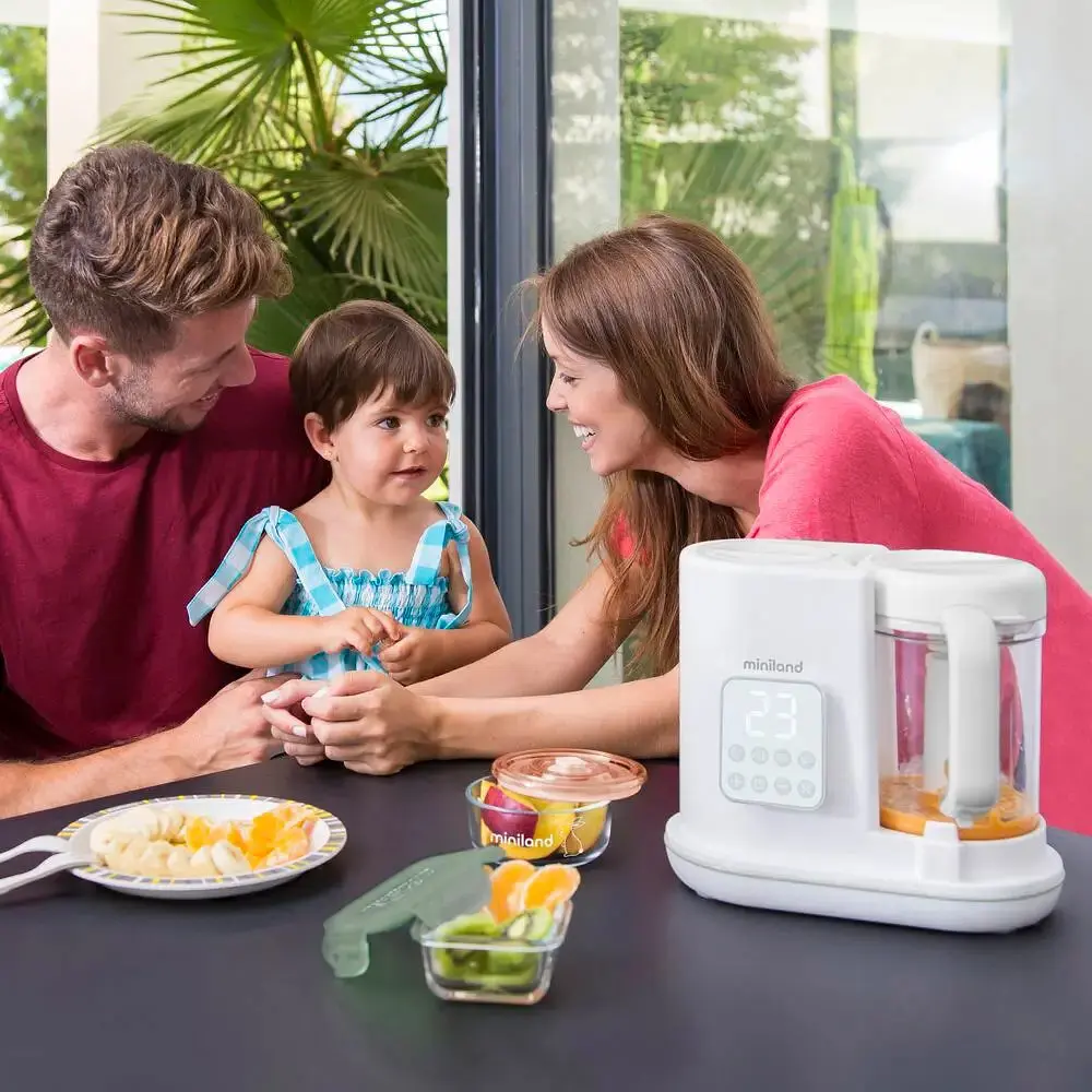 Пароварка-блендер Miniland Chefy 6, белый (89234) - фото 5