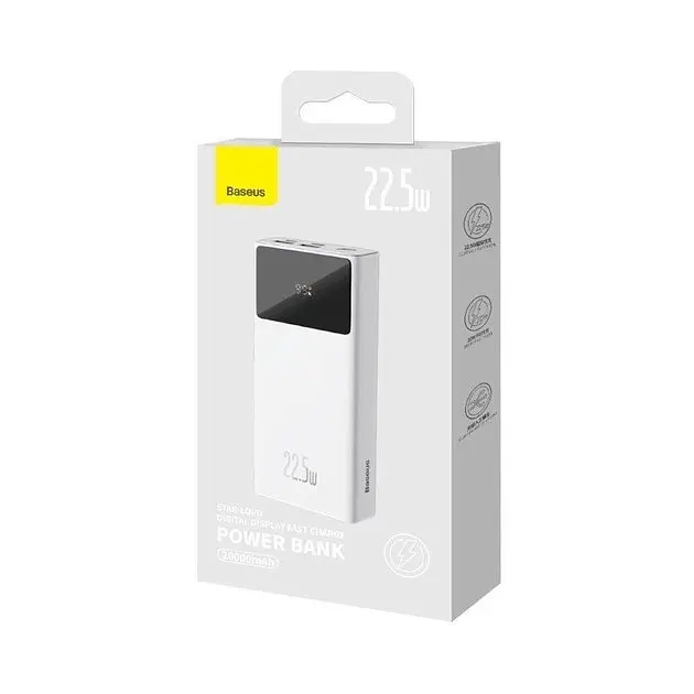 Внешний аккумулятор Baseus Star-Lord Digital Display 20000mAh 22.5W (PPXJ060002) - фото 4
