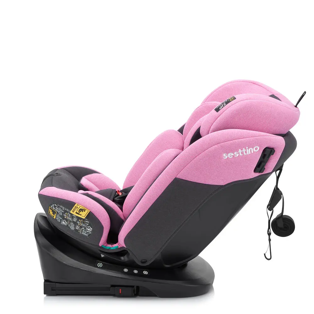Автокресло Sesttino Oktagon Pro Isofix 0-36kg Pink - фото 7