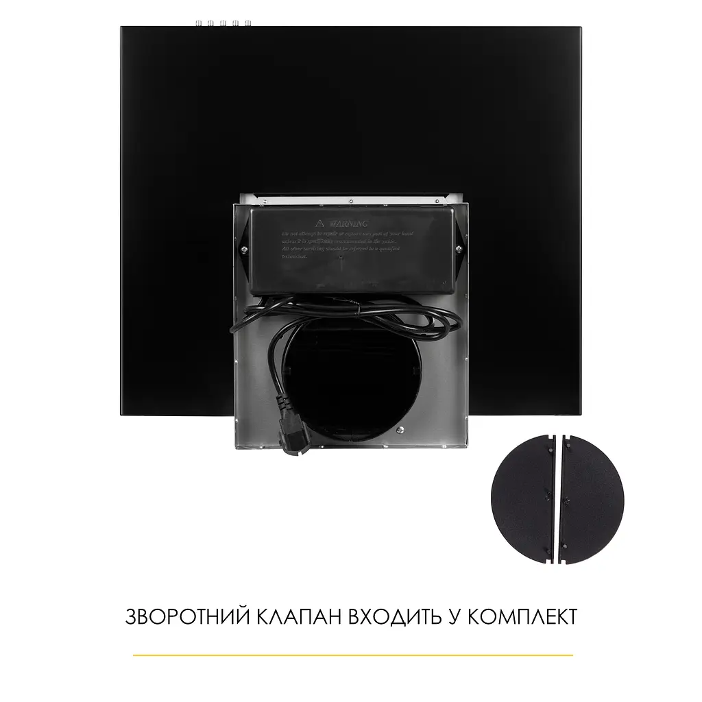 Витяжка декоративна Т-подібна WEILOR MIST WTX 68 BLACK - фото 12