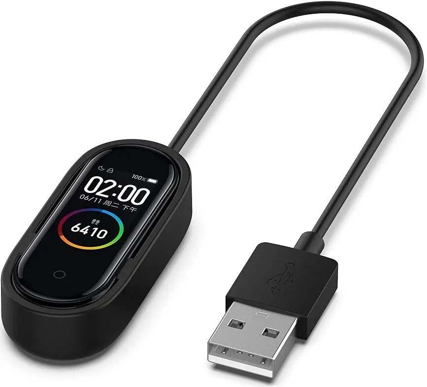 Зарядний кабель для фітнес-браслету Xiaomi Mi Band 4 USB Charger Cable - фото 2