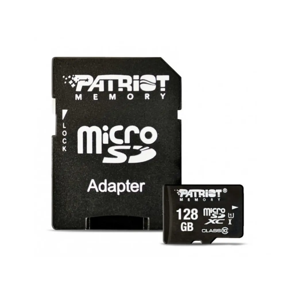 Карта пам'яті Patriot 128GB microSDXC class 10 UHS-I LX (PSF128GMCSDXC10) - фото 2