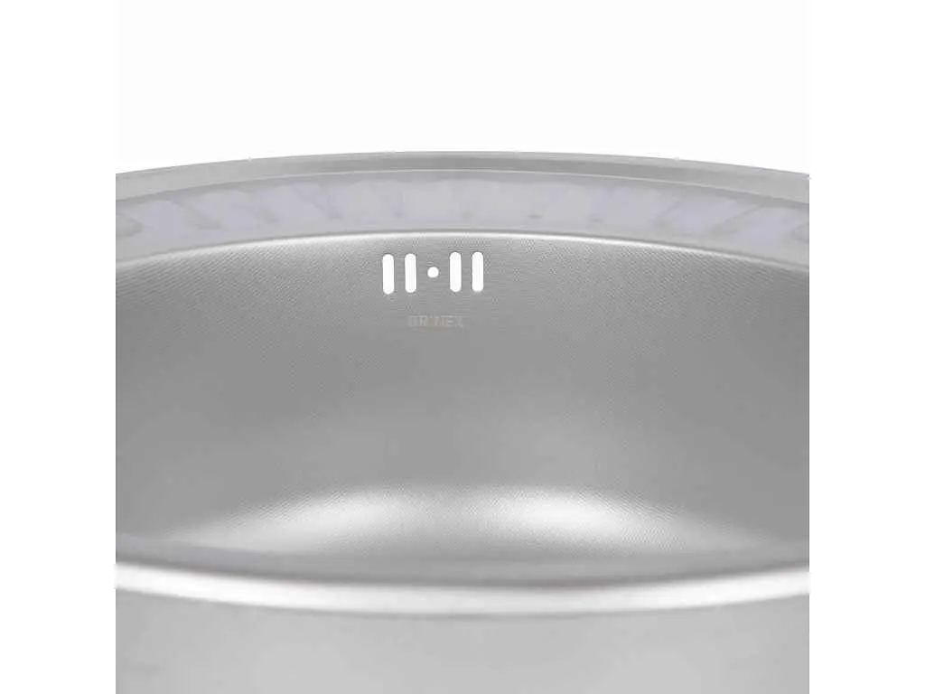 Мийка врізна Brinex 570х450х180мм 1 5745, Micro Decor 0,8мм BRIN5745MDEC08 - фото 7