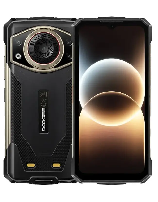 Смартфон DOOGEE Fire 7 Ultra 8/256GB Obsidian Gold + Док Станція + Навушники - фото 6